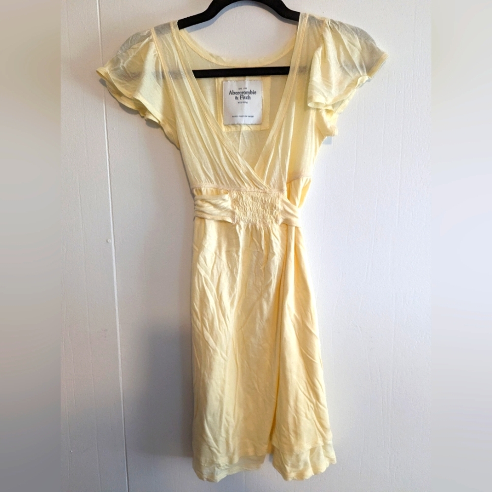 Abercrombie and Fitch yellow sundress
